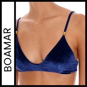NWOT FP BOAMAR Yulia Velvet Bikini Top